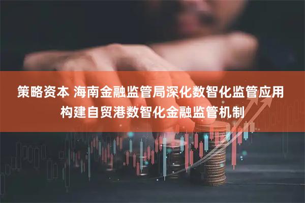 策略资本 海南金融监管局深化数智化监管应用 构建自贸港数智化金融监管机制